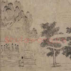 宋代《九歌图》国画综合作品图片鉴赏