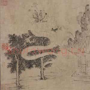 宋代《九歌图》国画综合作品图片鉴赏