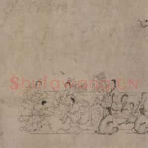 宋代《九歌图》国画综合作品图片鉴赏