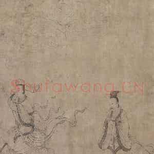 宋代《九歌图》国画综合作品图片鉴赏