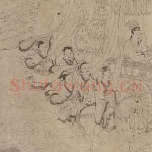 宋代《九歌图》国画综合作品图片鉴赏