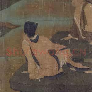 五代《神骏图》国画综合作品图片鉴赏