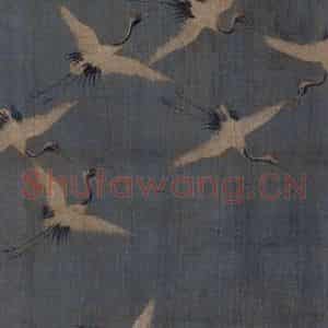 宋代 赵佶（传）《瑞鹤图》国画综合作品图片鉴赏