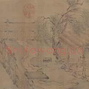 宋代 马和之(传)《陈风图》国画综合作品图片鉴赏