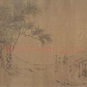 宋代 马和之(传)《陈风图》国画综合作品图片鉴赏