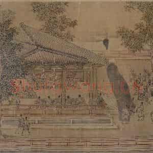 宋代 马和之(传)《鲁颂三篇图》国画综合作品图片鉴赏