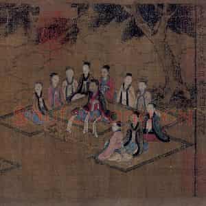 宋代《女孝经图》国画人物作品图片鉴赏
