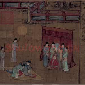 宋代《女孝经图》国画人物作品图片鉴赏