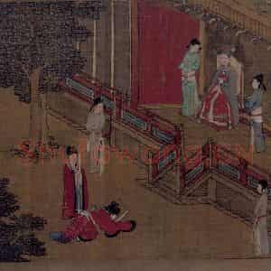 宋代《女孝经图》国画人物作品图片鉴赏