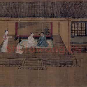 宋代《女孝经图》国画人物作品图片鉴赏