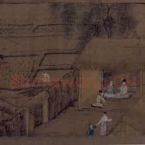宋代《女孝经图》国画人物作品图片鉴赏