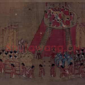 宋代《女孝经图》国画人物作品图片鉴赏