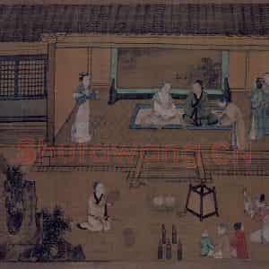 宋代《女孝经图》国画人物作品图片鉴赏