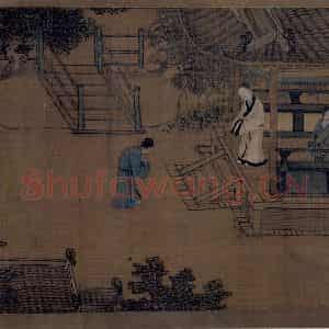 宋代《女孝经图》国画人物作品图片鉴赏