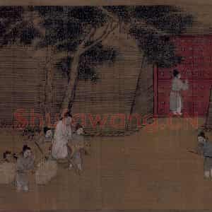 宋代《女孝经图》国画人物作品图片鉴赏