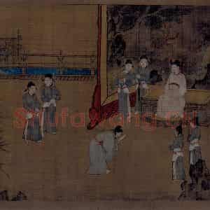 宋代《女孝经图》国画人物作品图片鉴赏
