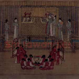 宋代《女孝经图》国画人物作品图片鉴赏