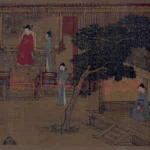 宋代《女孝经图》国画人物作品图片鉴赏