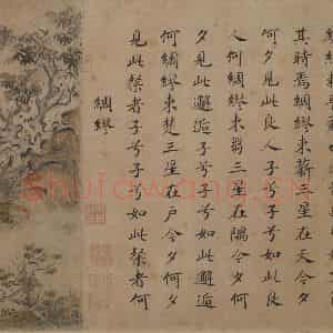 宋代 马和之《唐风图》国画综合作品图片鉴赏
