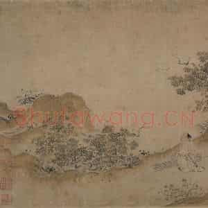 宋代 马和之《唐风图》国画综合作品图片鉴赏