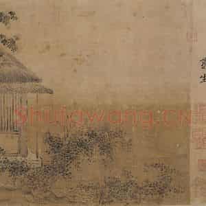 宋代 马和之《唐风图》国画综合作品图片鉴赏
