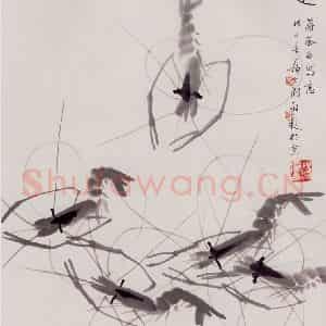 70年代 蒋凤白《清趣》国画花鸟作品图片鉴赏