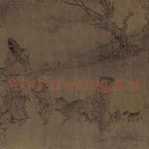 宋代 李嵩《货郎图》国画人物作品图片鉴赏