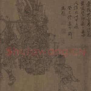 宋代 李嵩《货郎图》国画人物作品图片鉴赏