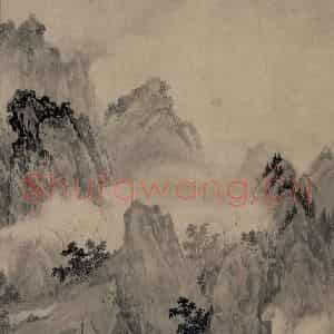 宋代 赵芾《江山万里图》国画山水作品图片鉴赏