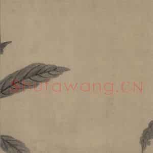宋代 牧溪《水墨写生图》国画花鸟作品图片鉴赏