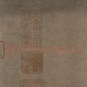 宋代 毛益《牧牛图》国画综合作品图片鉴赏