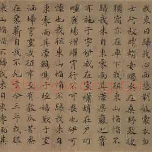 宋朝 马和之《豳风图》国画综合作品图片鉴赏