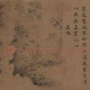 宋朝 马和之《小雅鹿鸣之什图》国画综合作品图片鉴赏