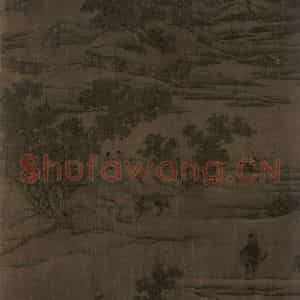 宋代 祁序《江山放牧图》国画综合工笔作品图片鉴赏