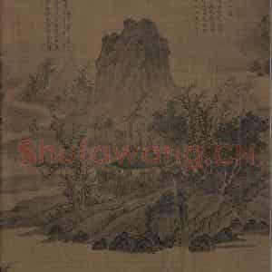 宋代 张先《十咏图》国画综合工笔作品图片鉴赏