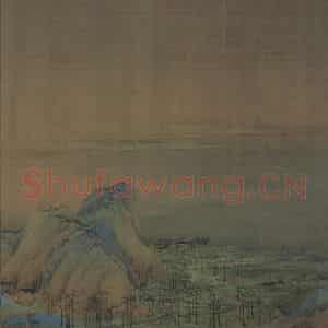 宋代 王希孟《千里江山图》国画山水作品图片鉴赏