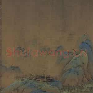 宋代 王希孟《千里江山图》国画山水作品图片鉴赏