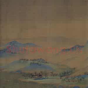 宋代 王希孟《千里江山图》国画山水作品图片鉴赏