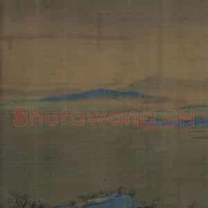 宋代 王希孟《千里江山图》国画山水作品图片鉴赏