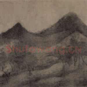 宋代 米友仁《潇湘奇观图》国画山水作品图片鉴赏
