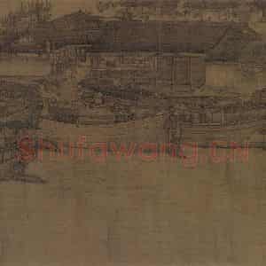 宋代 张择端《清明上河图》国画综合作品图片鉴赏