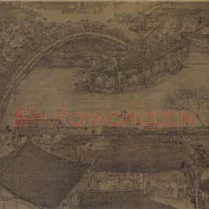 宋代 张择端《清明上河图》国画综合作品图片鉴赏