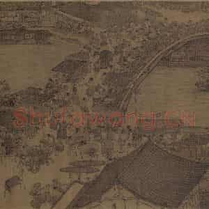 宋代 张择端《清明上河图》国画综合作品图片鉴赏
