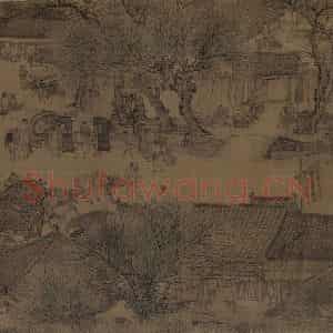 宋代 张择端《清明上河图》国画综合作品图片鉴赏