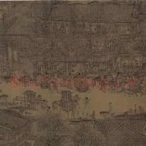宋代 张择端《清明上河图》国画综合作品图片鉴赏