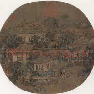 宋代《蓬瀛仙馆》国画综合作品图片鉴赏