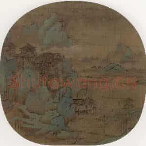 宋代《仙山楼阁》国画综合作品图片鉴赏