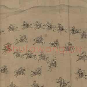辽代 陈及之《便桥会盟图》国画综合作品图片鉴赏
