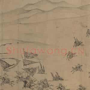 辽代 陈及之《便桥会盟图》国画综合作品图片鉴赏
