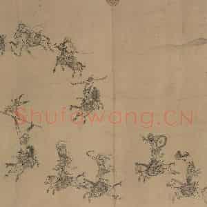 辽代 陈及之《便桥会盟图》国画综合作品图片鉴赏